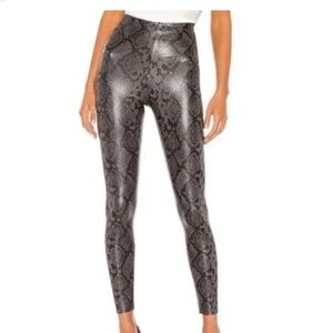 Commando snakeskin leggings black & gray